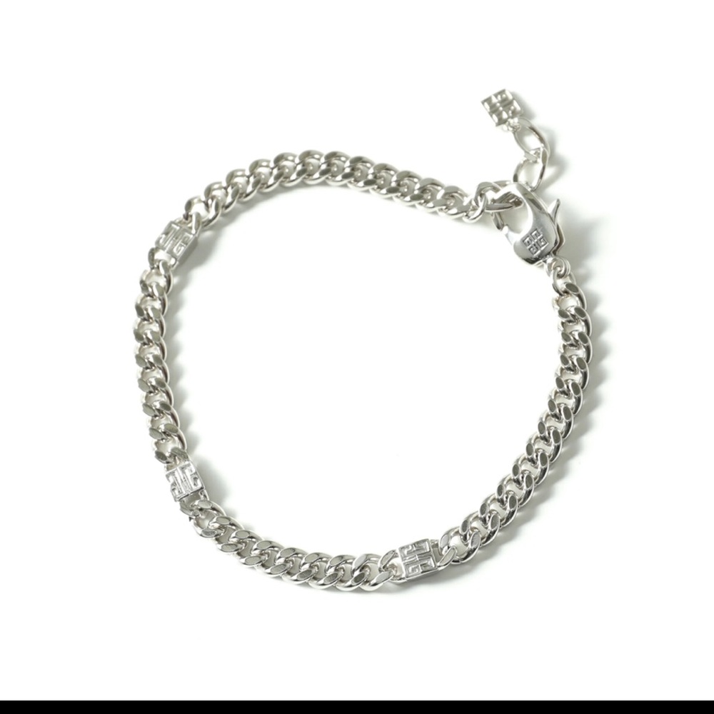 Givenchy Stylish Silver Chain Bracelet